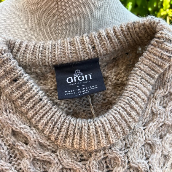 Arran Irish Sweater 100% Pure Wool - Picture 5 of 8